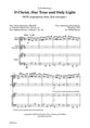 O Christ, Our True and Only Light SATB choral sheet music cover